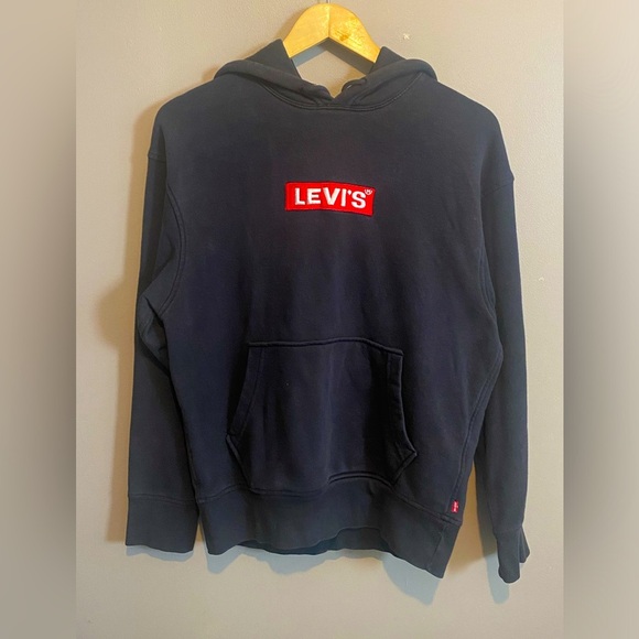 Levi’s Box Logo  Hoodie - Picture 1 of 4